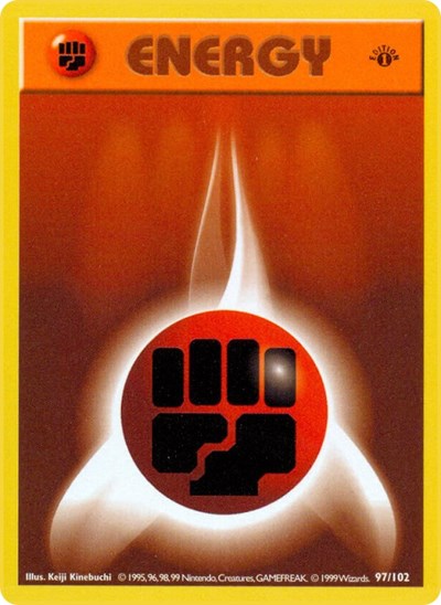 Fighting Energy 97 — Base Set (1st Edition & Shadowless)