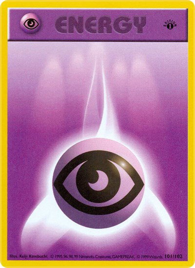 Psychic Energy 101 — Base Set (1st Edition & Shadowless)