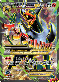 M Houndoom EX (Full Art) 154 — BREAKthrough