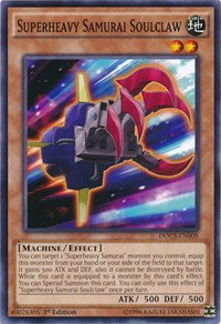Superheavy Samurai Soulclaw DOCS-EN008