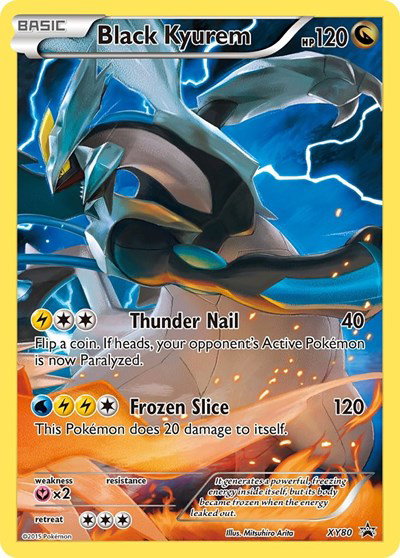 Black Kyurem XY80 — XY Promos