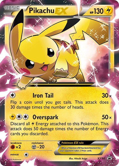 Pikachu EX  