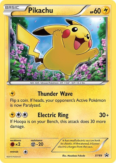 Pikachu (Collector Chest) XY89 — XY Promos