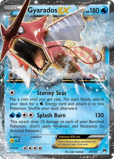 Gyarados EX 26 — BREAKpoint