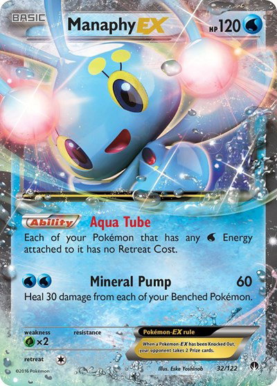 Manaphy EX 32 — BREAKpoint