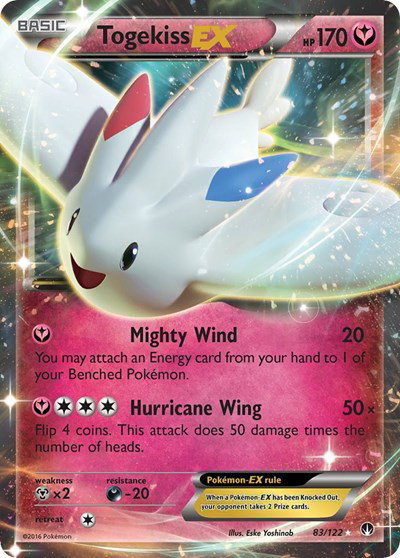Togekiss EX 83 — BREAKpoint