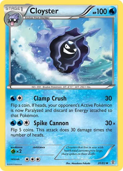 Cloyster from Generations