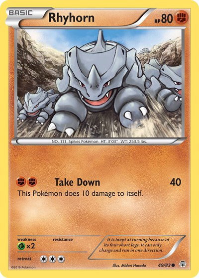 Rhyhorn 49 — Generations