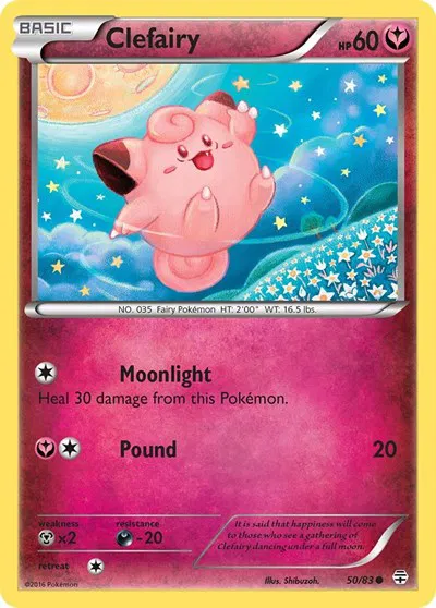 Clefairy - 50 - Generations Pokemon - Collectr Clefairy - 50 - Generations Pokemon - Collectr