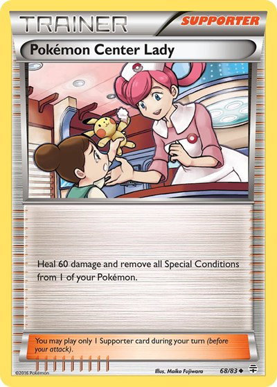 Pokemon Center Lady 68 — Generations