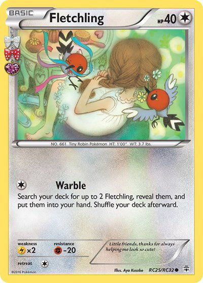 Fletchling RC25 — Generations: Radiant Collection