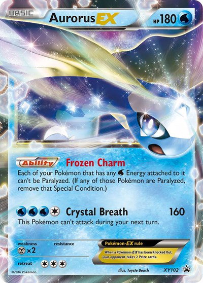 Aurorus EX XY102 — XY Promos