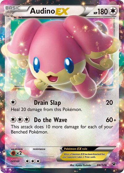 Audino EX 84 — Fates Collide