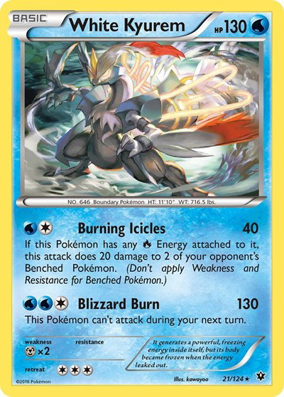 White Kyurem 21 — Fates Collide