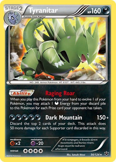 Tyranitar 56 — Fates Collide