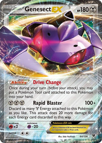 Genesect EX 64 — Fates Collide