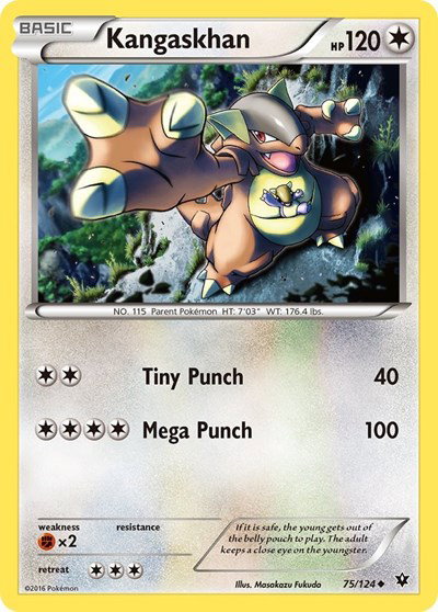 Kangaskhan 75 — Fates Collide
