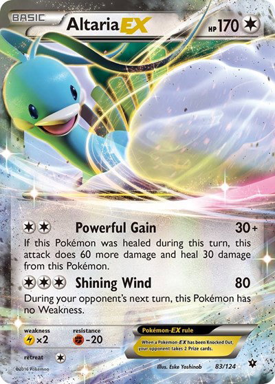 Altaria EX 83 — Fates Collide