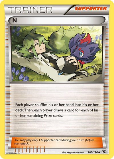 N (Supporter) 105 — Fates Collide