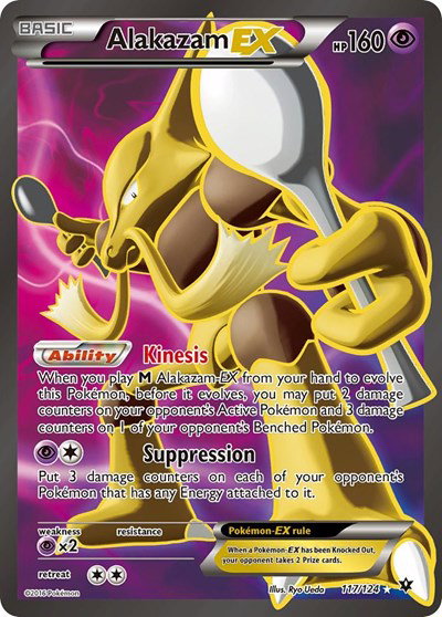Alakazam EX (Full Art) 