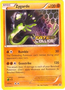 Zygarde (Staff Prerelease) XY129 — XY Promos