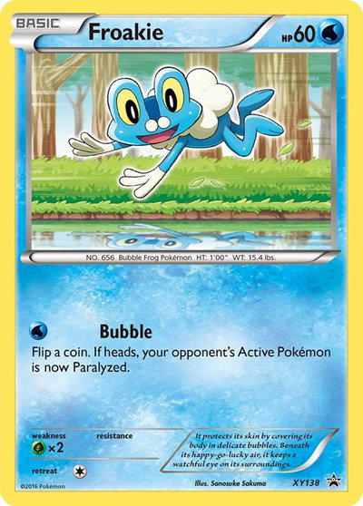 Froakie XY138 — XY Promos