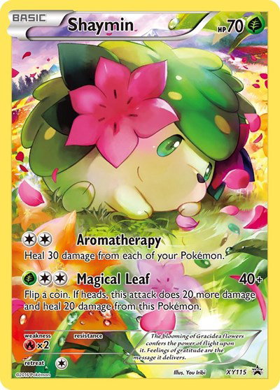 Shaymin XY115 — XY Promos