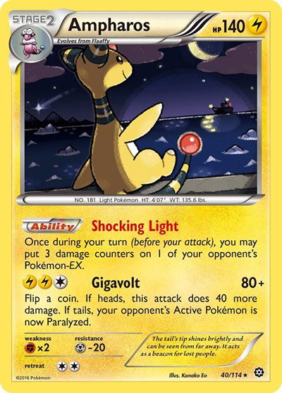 Ampharos 40 — Steam Siege