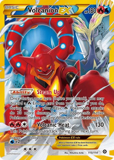 Volcanion EX (Secret) 