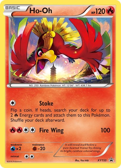 Ho-oh XY153 — XY Promos