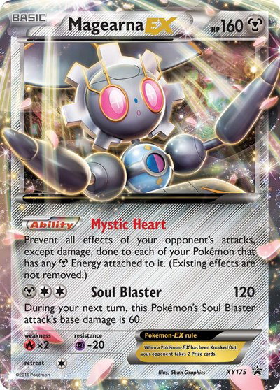 Magearna EX XY175 — XY Promos