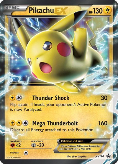 Pikachu EX XY174 — XY Promos
