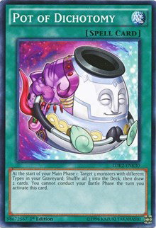 Yu-Gi-Oh! Pot Of Dichotomy Card – LDK2-ENK30 Common From Legendary Decks II Set