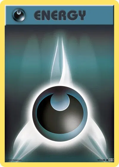 Darkness Energy - 97/108 - Evolutions Pokemon - Collectr Darkness Energy - 97/108 - Evolutions Pokemon - Collectr