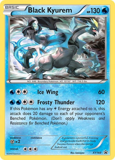 Black Kyurem XY160 — XY Promos