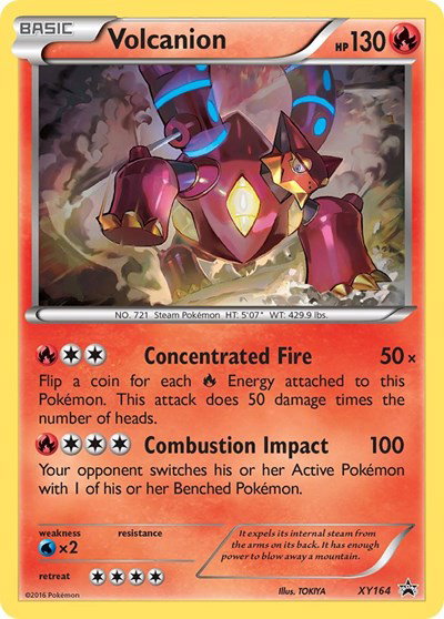 Volcanion XY164 — XY Promos