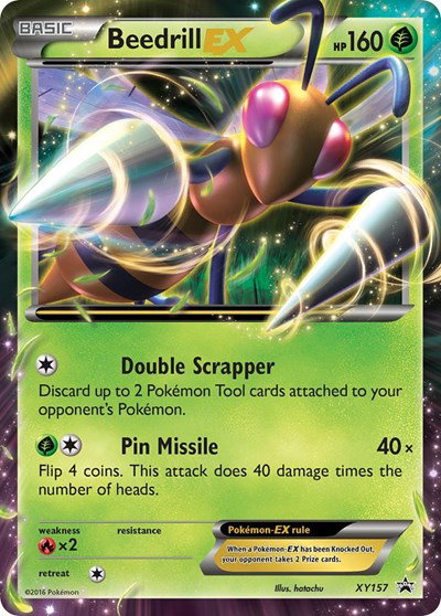 Beedrill EX XY157 — XY Promos