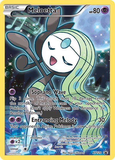 Meloetta XY120 — XY Promos
