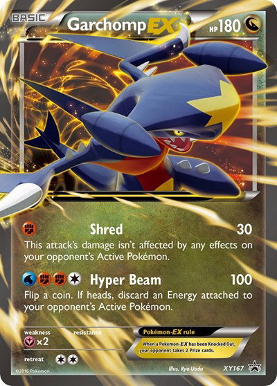 Garchomp EX XY167 — XY Promos