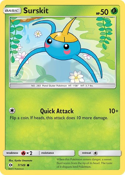 Surskit 7 — Sun & Moon Base Set