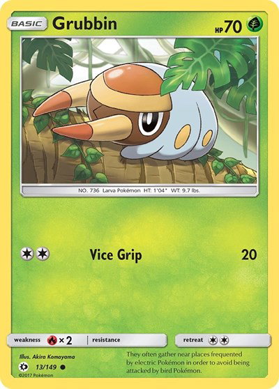 Grubbin 13 — Sun & Moon Base Set