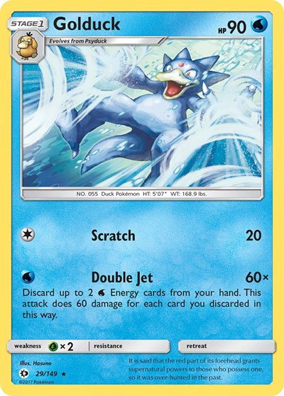 Golduck 29 — Sun & Moon Base Set