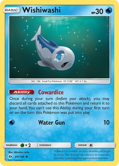 Wishiwashi 44 — Sun & Moon Base Set