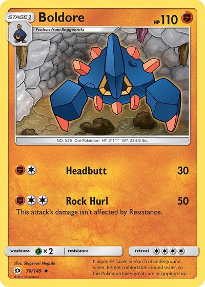 Boldore 70 — Sun & Moon Base Set