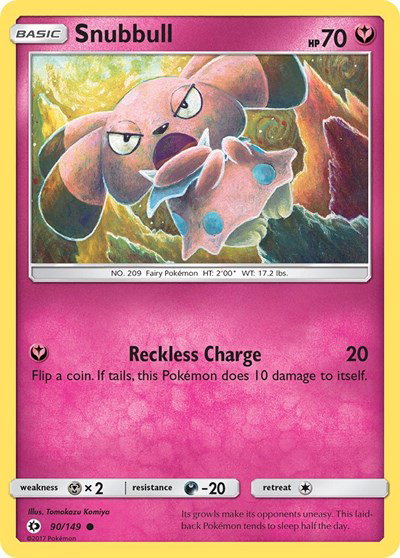 Snubbull 90 — Sun & Moon Base Set