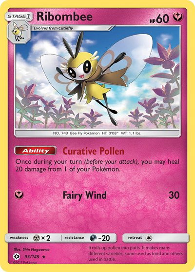 Ribombee 93 — Sun & Moon Base Set