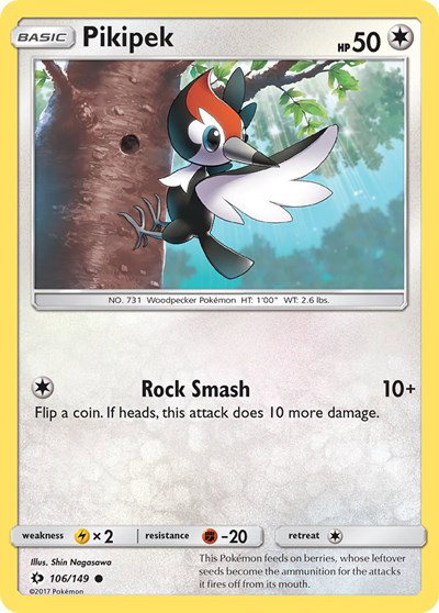 Pikipek 106 — Sun & Moon Base Set