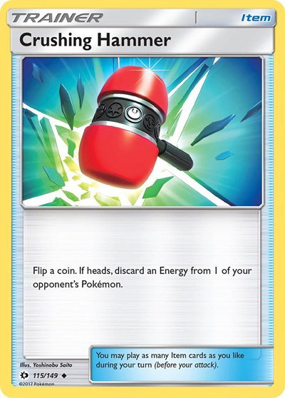 Crushing Hammer 115 — Sun & Moon Base Set