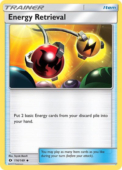 Energy Retrieval 116 — Sun & Moon Base Set