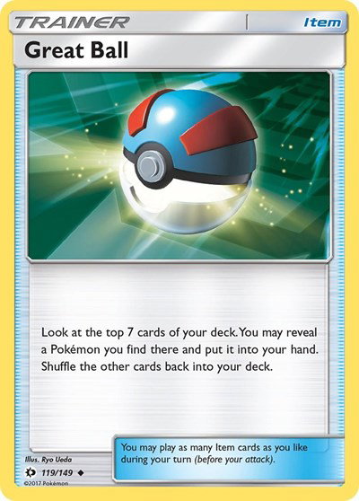 Great Ball 119 — Sun & Moon Base Set